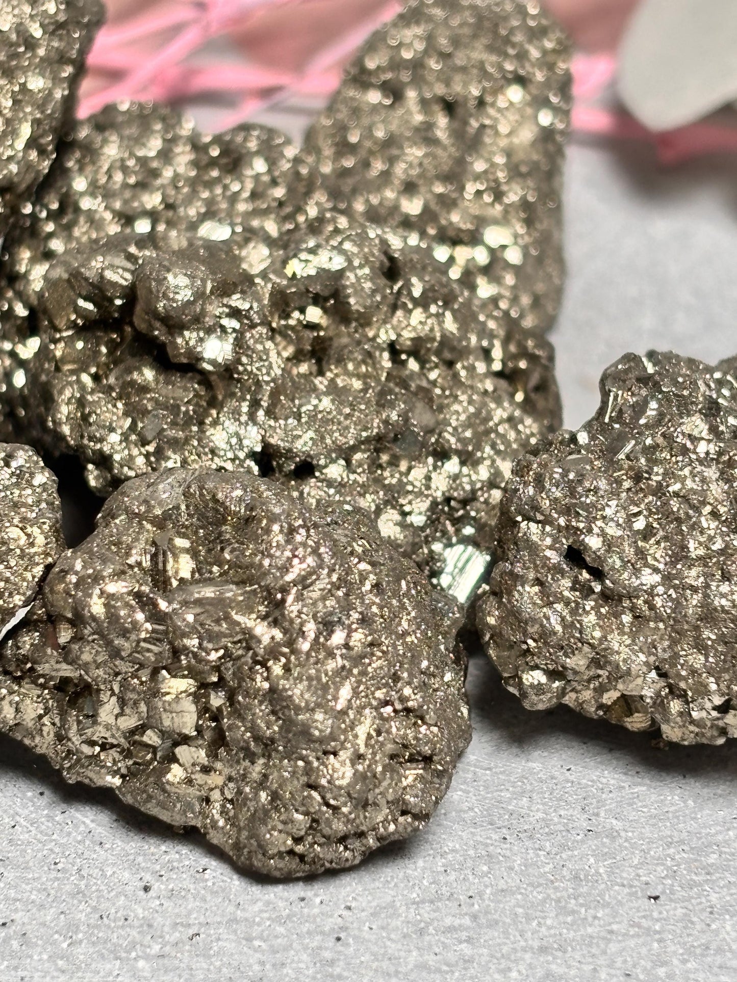 Pyrit Rohstein ca. 3 cm  goldener Naturstein Rohkristall, Pyrit Nugget, Mineralstück, Healing Crystal Raw Pyrite