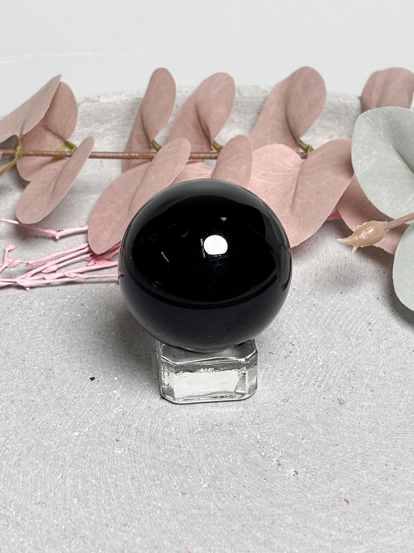 Regenbogenobsidian Kugel ca. 4 cm  Kristallkugel mit Farbspiel, Edelstein Kugel, Naturstein Sphere, Rainbow Obsidian Ball