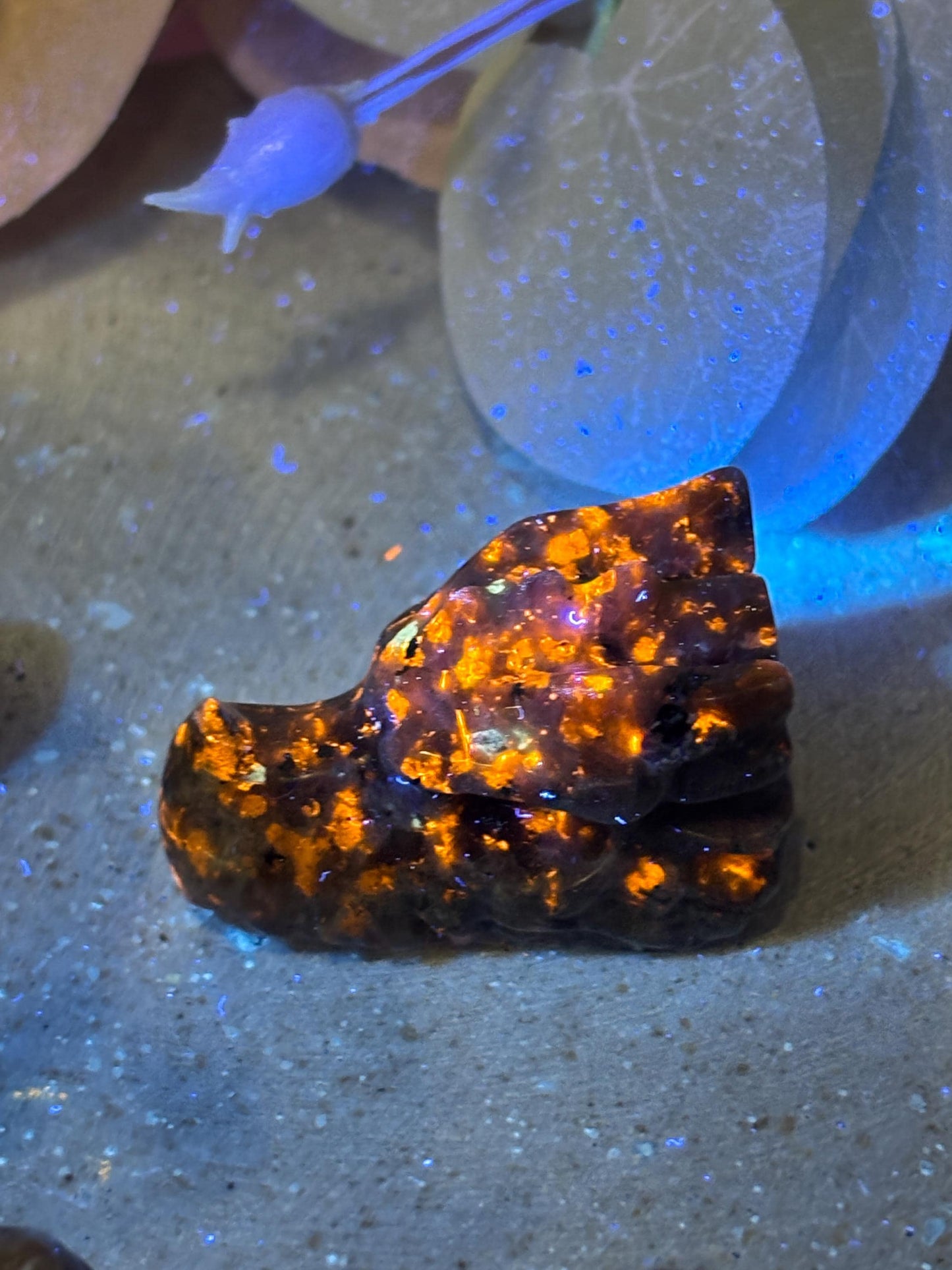 Drachenkopf Carving ca. 3,3 cm  kleine Kristallfigur in Yooperlite, Sodalit, Rosenquarz, Amethyst oder Aventurin, Crystal Dragon Head