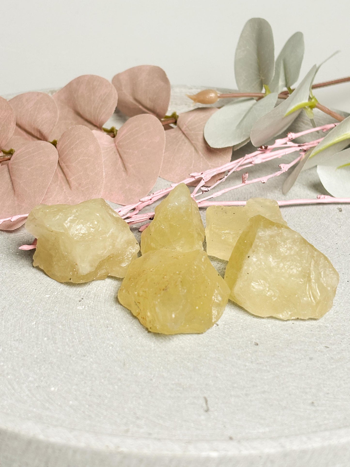 Citrin Rohsteine  Naturstein Rough  gelber Kristall roh ca. 3,2 cm  Deko Rohkristall  Citrin Stück