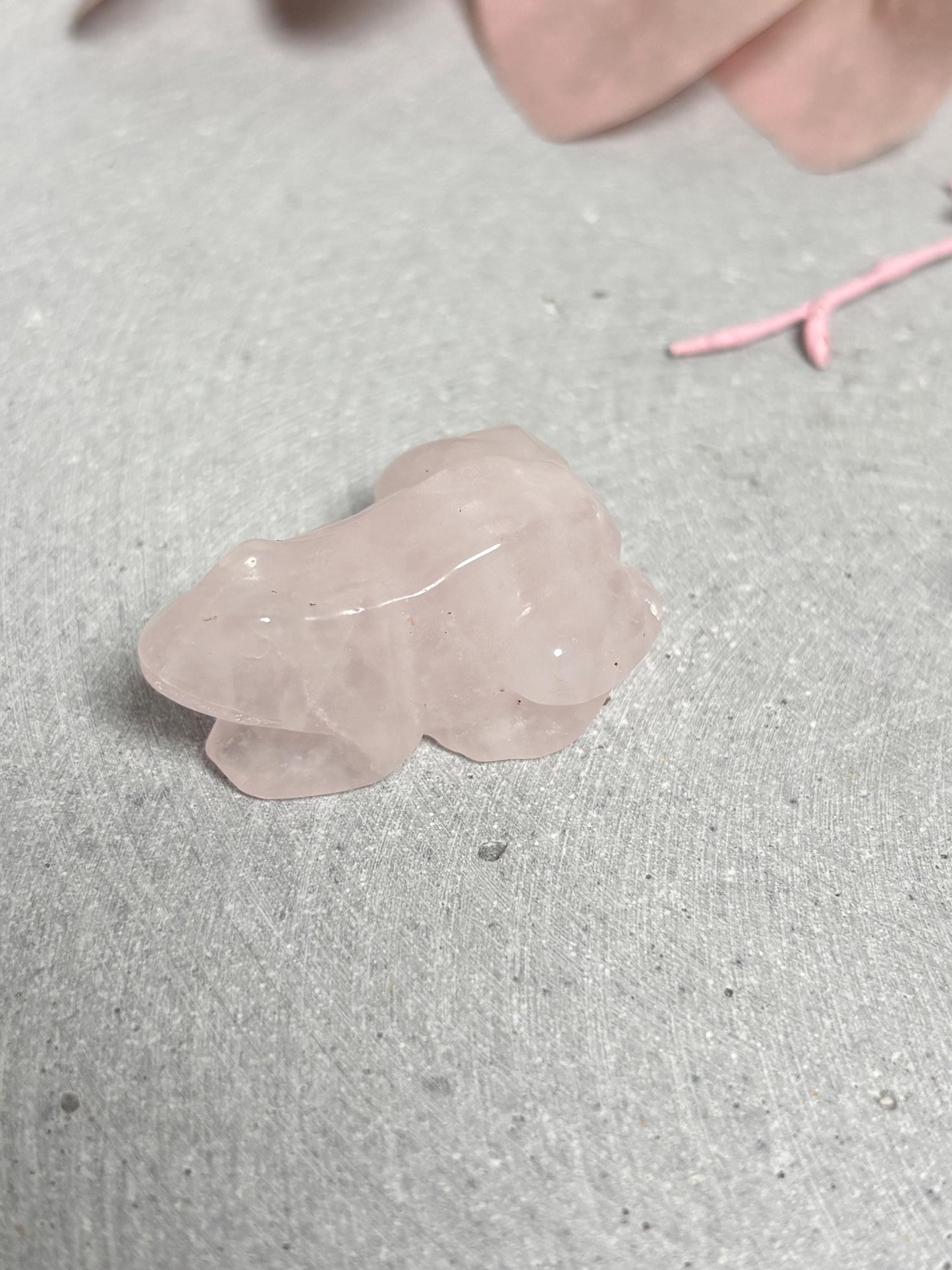 Frosch Carving klein verschiedene Kristalle Edelstein Figur Naturstein Deko Mini Frosch geschnitzt