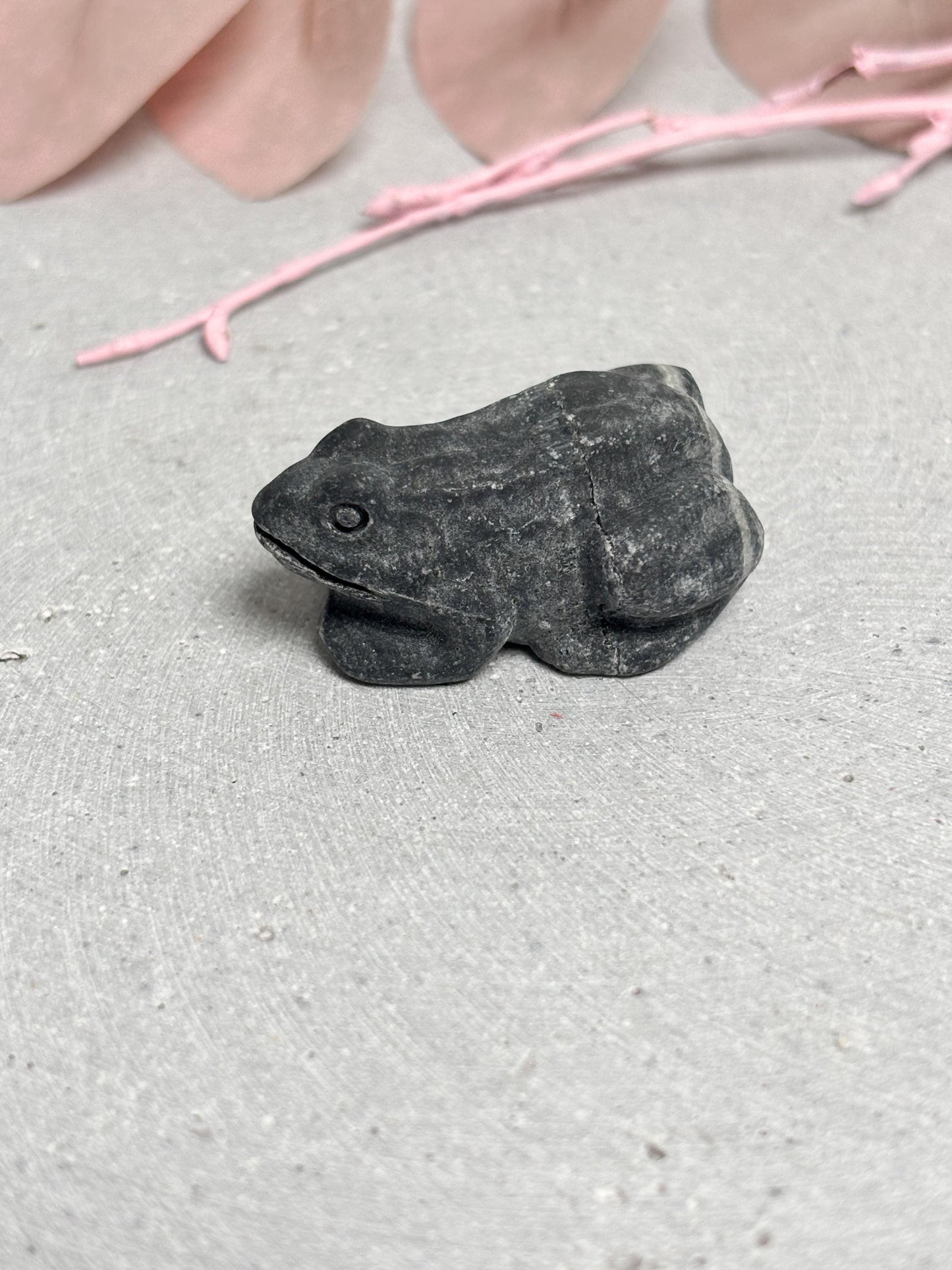 Frosch Carving klein verschiedene Kristalle Edelstein Figur Naturstein Deko Mini Frosch geschnitzt
