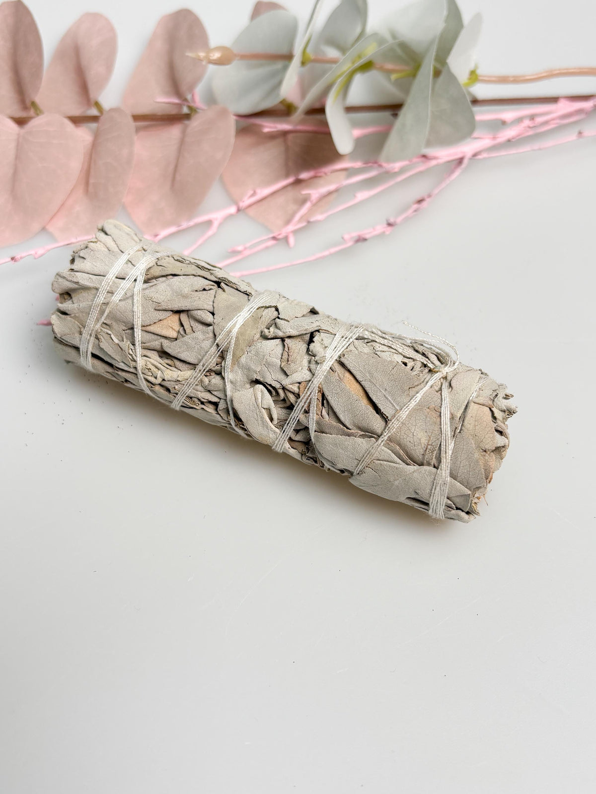Weißer Salbei Bündel 11 cm Räucherbündel Smudge Stick Natur