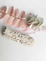 Weißer Salbei Bündel 11 cm Räucherbündel Smudge Stick Natur