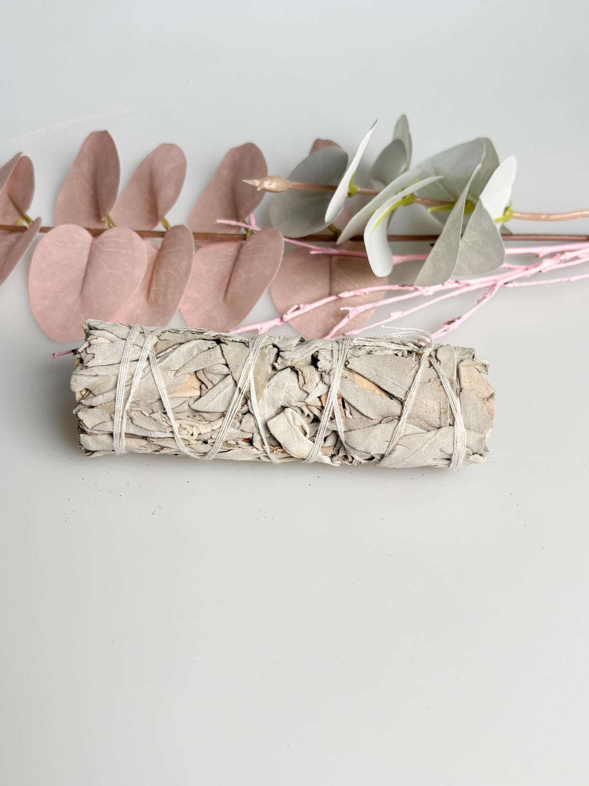 Weißer Salbei Bündel 11 cm Räucherbündel Smudge Stick Natur